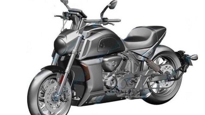 Motrac 900 V-Twin patent